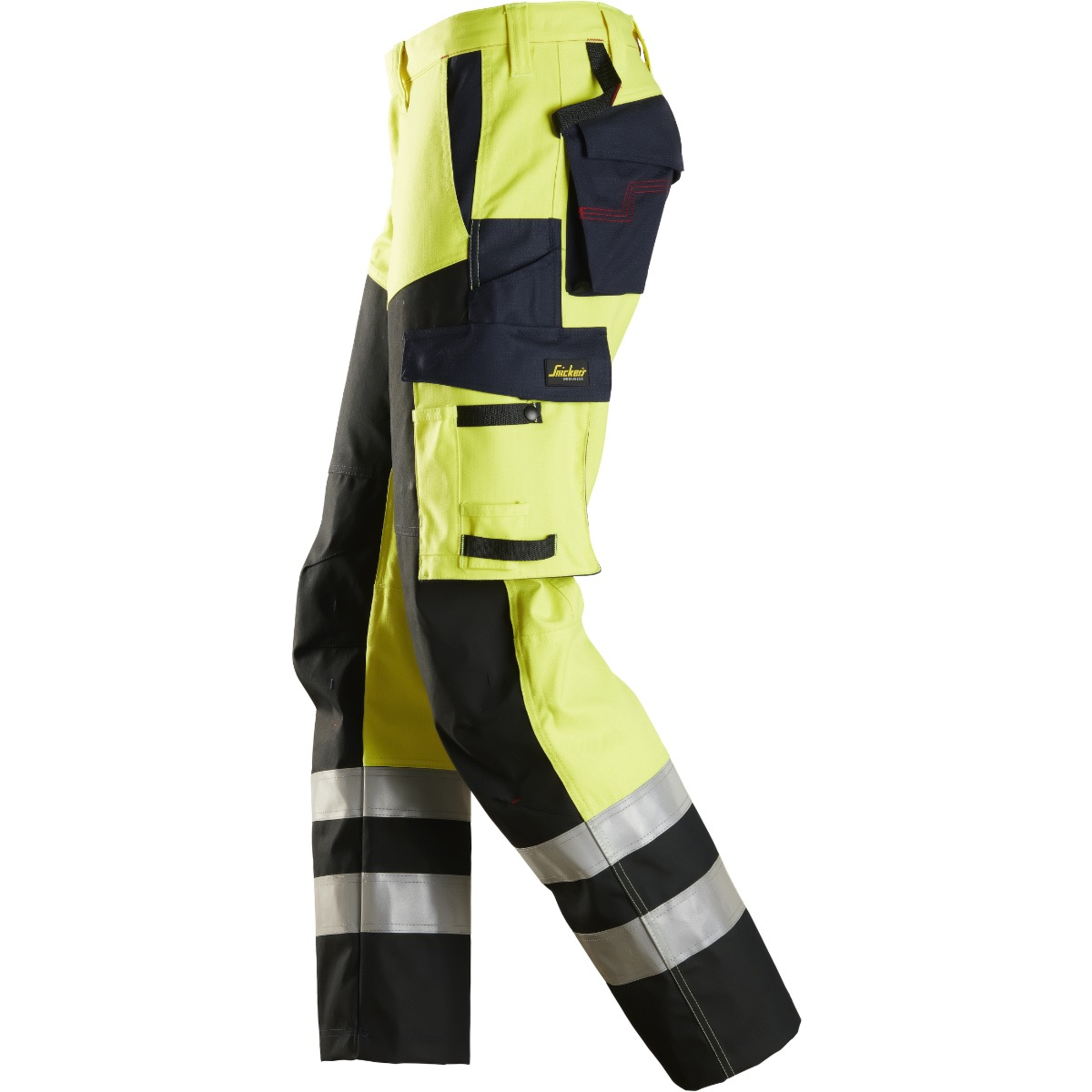 Trousers Reinforced front of leg, High-Vis Class 1