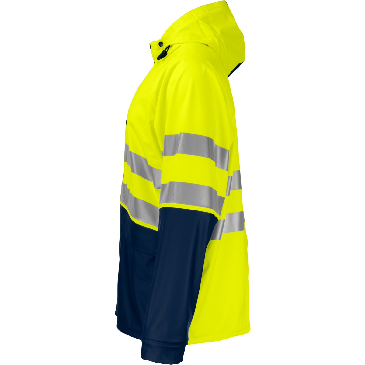 6431 Rain Jacket Short En Iso 20471 Class 3/2