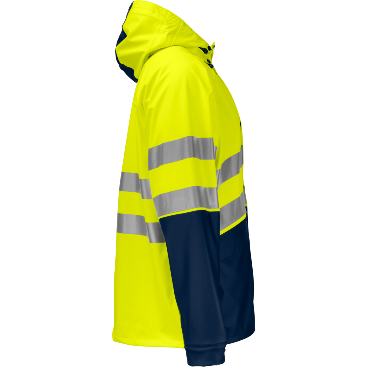 6431 Rain Jacket Short En Iso 20471 Class 3/2