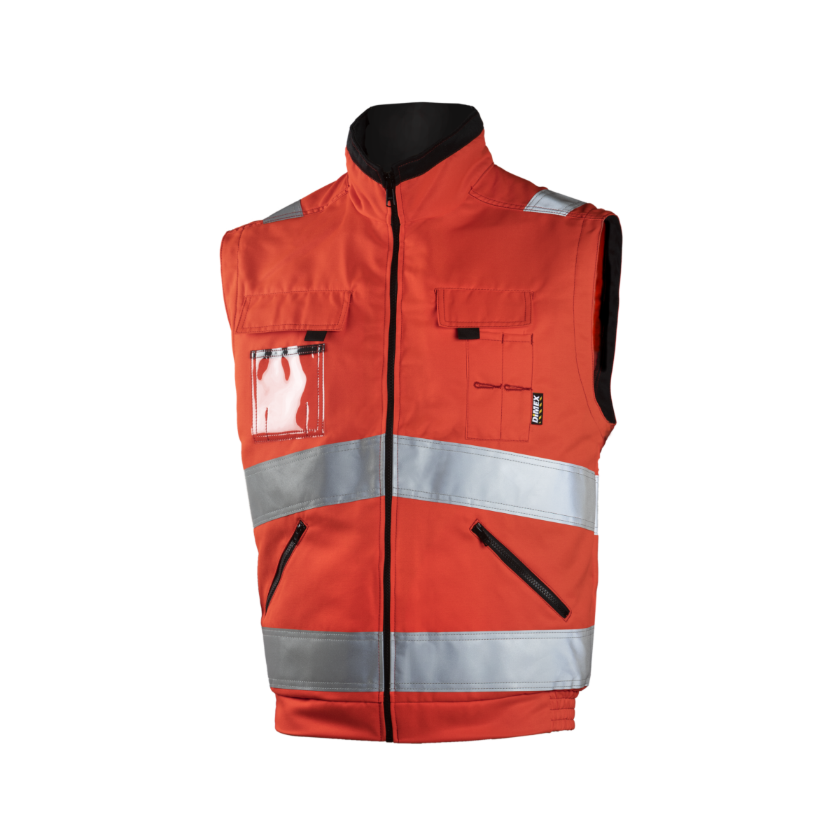 Hv-red safety vest 6740LU