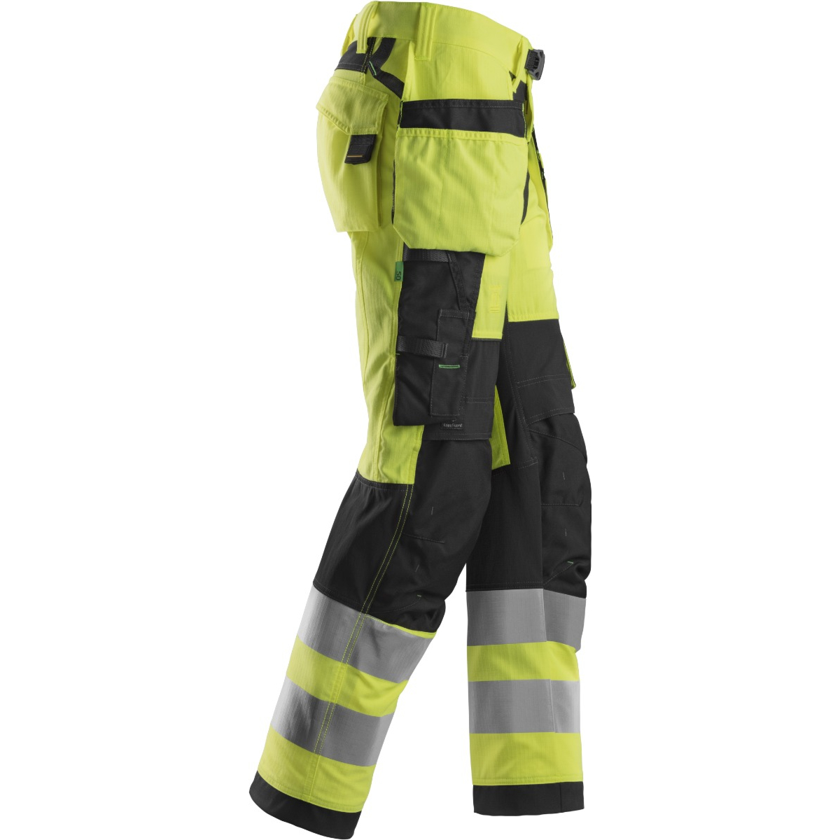 High-Vis Work Trousers+ Holster Pockets Class 2