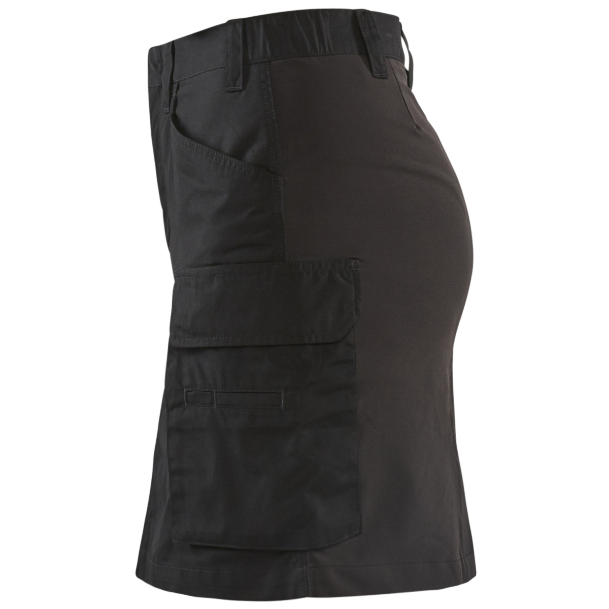 Service skirt with stretch