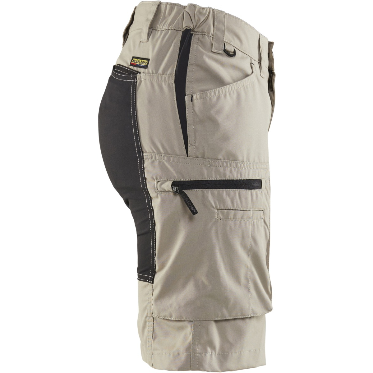 Ladies service shorts with stretch