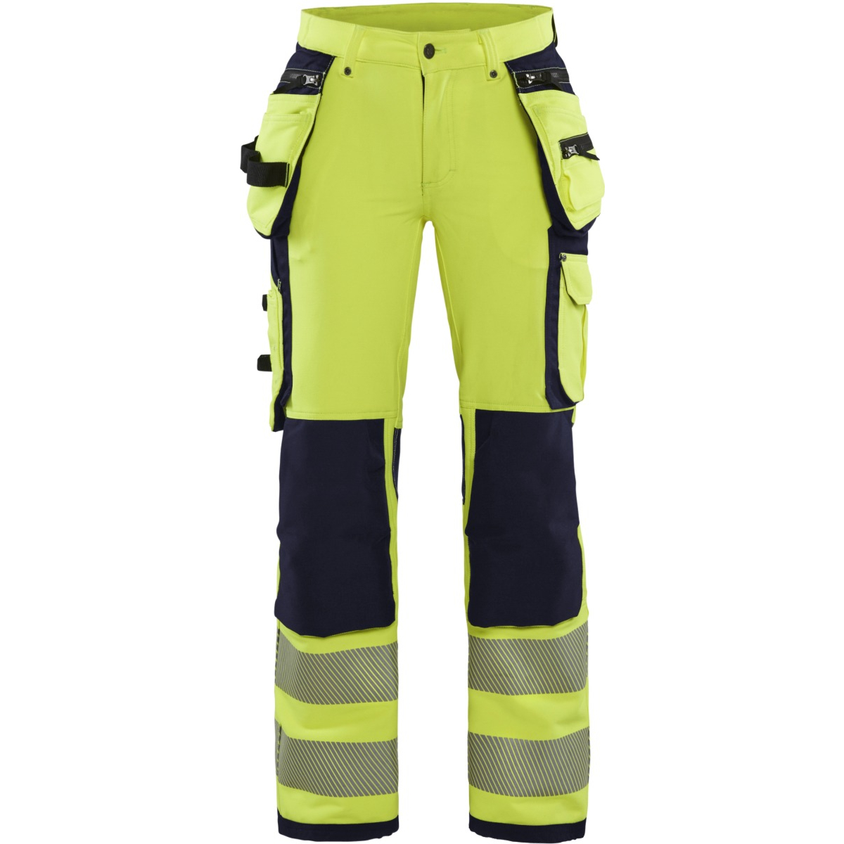 Ladies 4-way-stretch Hi-vis trousers