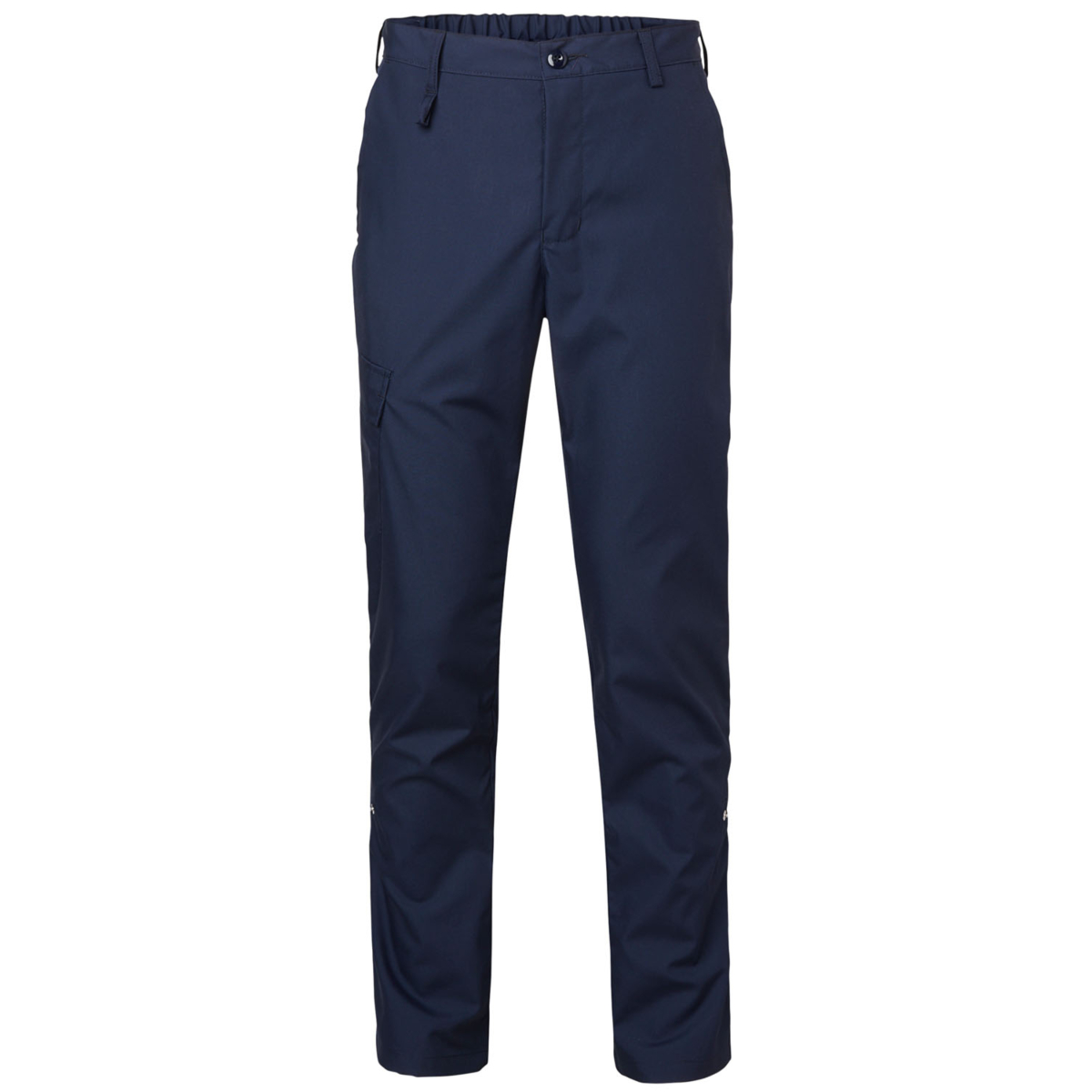 Unisex trousers with adjustable length