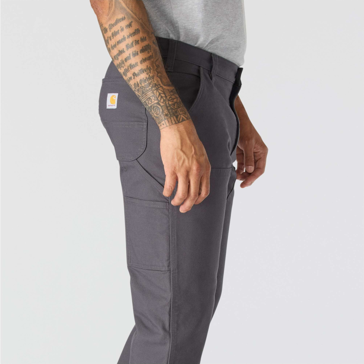 Relaxed Straight Rugged Flex™ Duck Double-Front Trousers