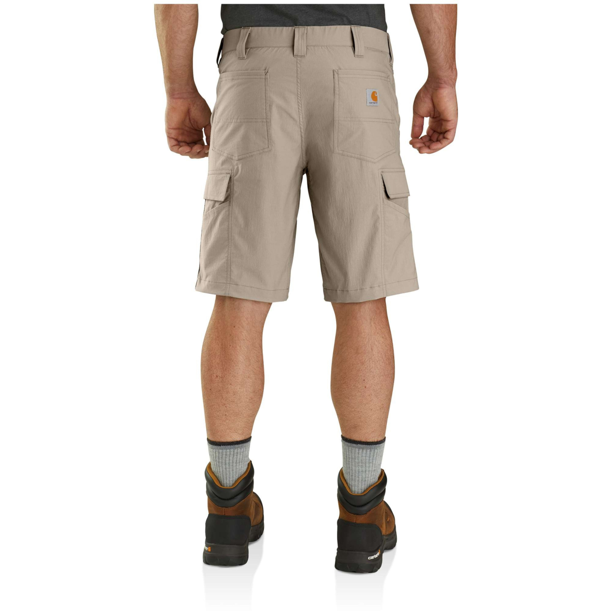Force relaxed fit lightweight ripstop cargo work short