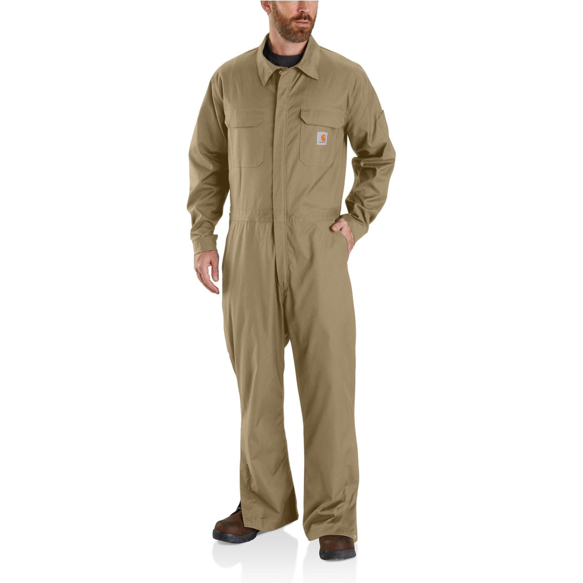 Rugged flex® canvas coverall