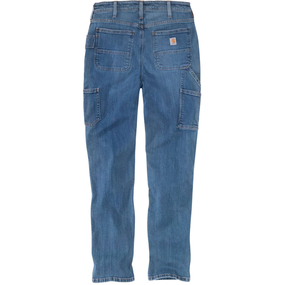 Rugged flex® relaxed fit double front straight jean