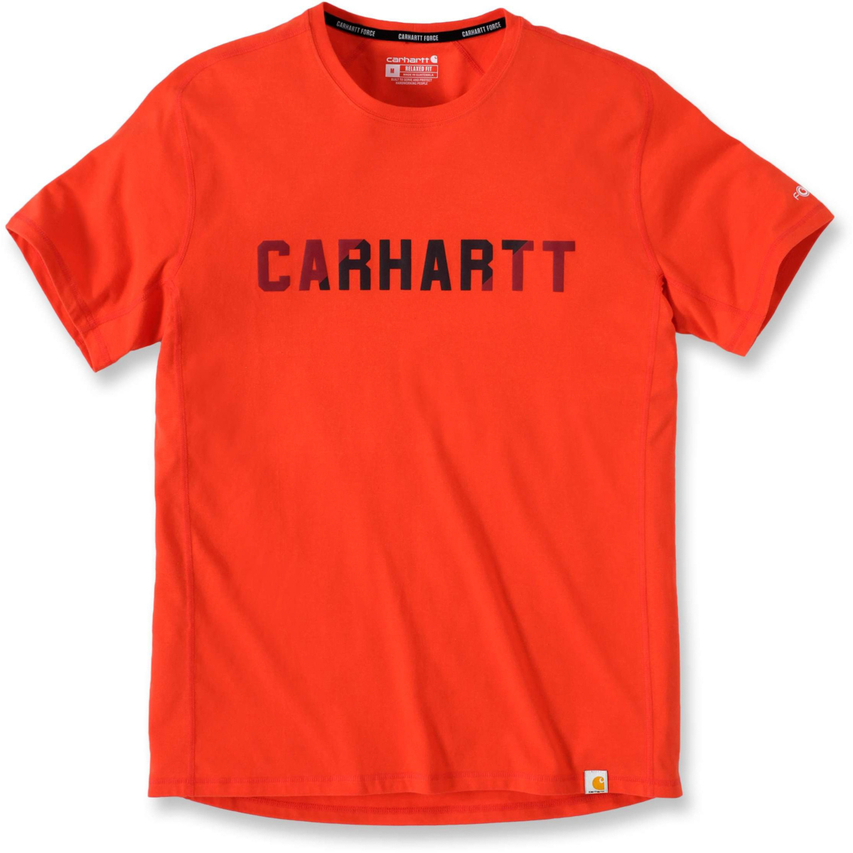 Force® relaxed fit midweight short-sleeve block logo graphic t-shirt