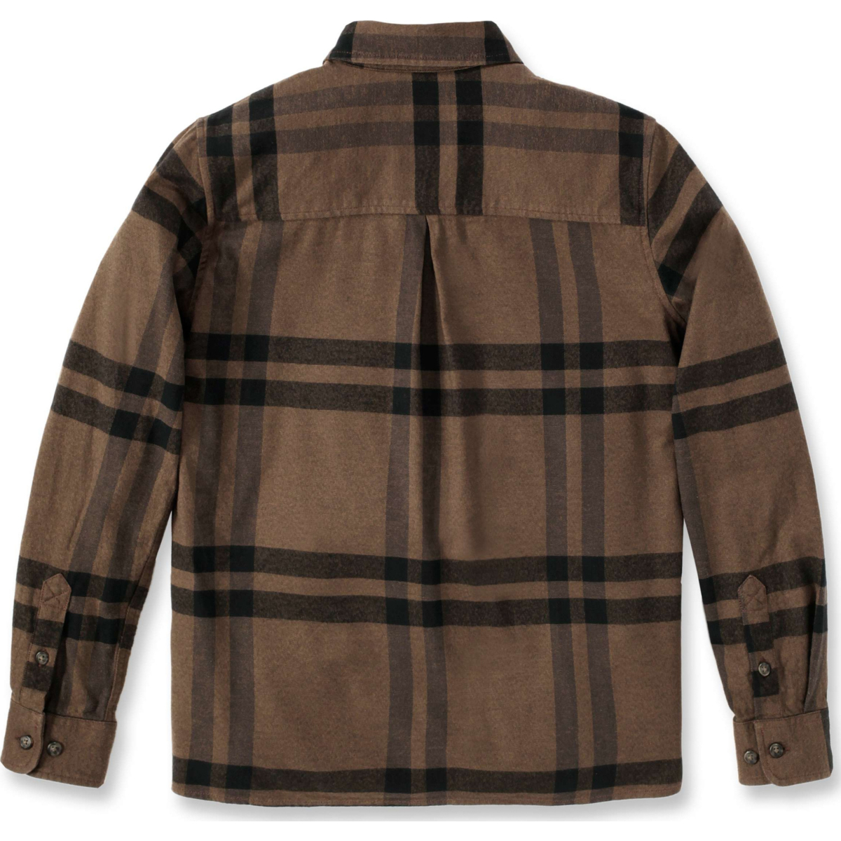 Rugged Flex™ Loose Fit Midweight Flannel Long-Sleeve Plaid Shirt