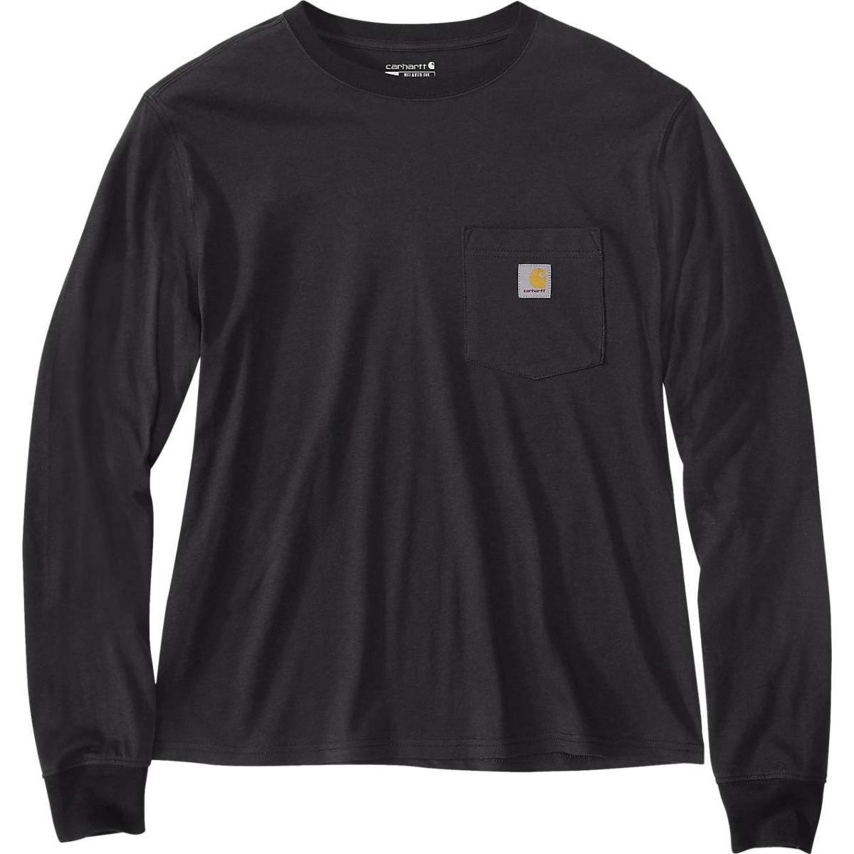 Relaxed Fit Lightweight Long-Sleeve Pocket T-Shirt