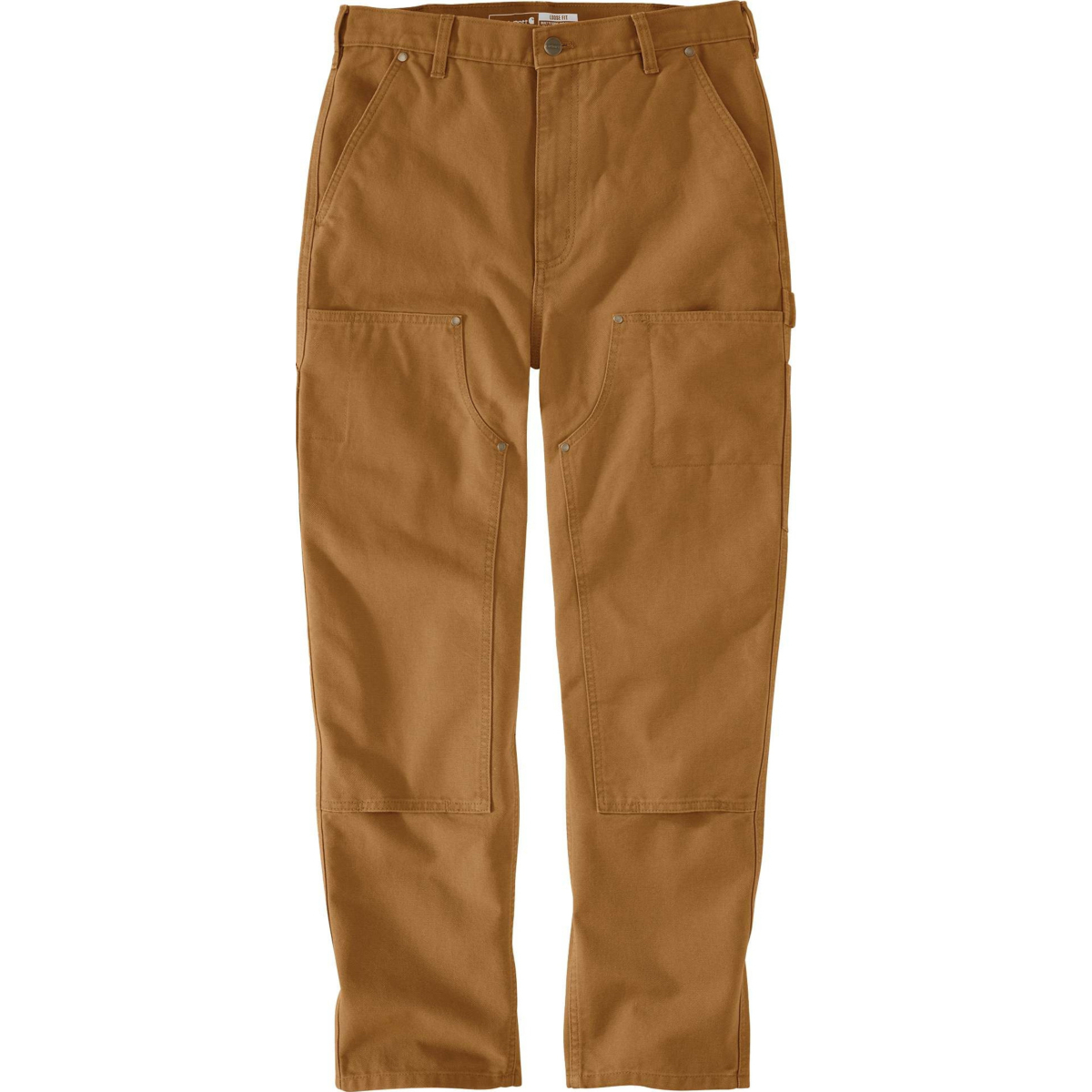 The Vintage Fit Double-Front Canvas Trousers