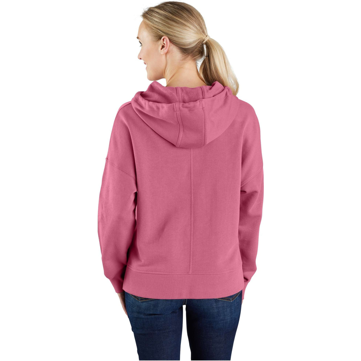 Tencel™ Fiber Series Loose Fit Fall Graphic Hooded Sweatshirt    