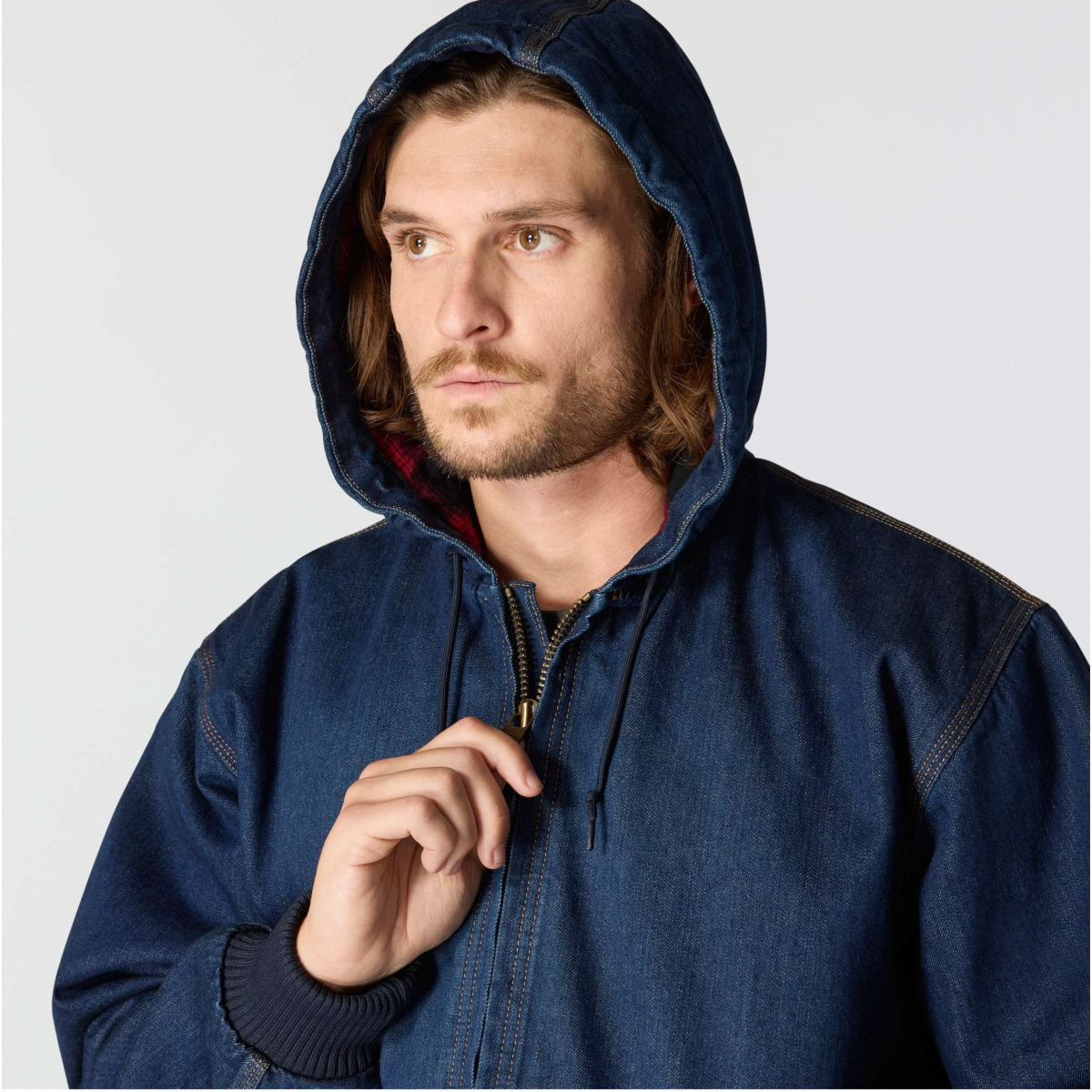 J140 Loose Fit Denim Active Jac