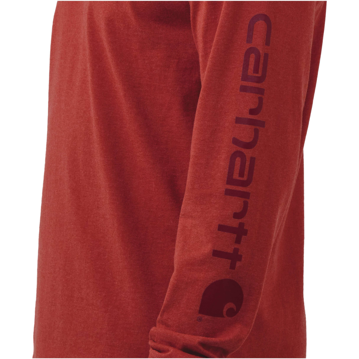 Relaxed fit heavyweight long-sleeve logo sleeve graphic t-shirt