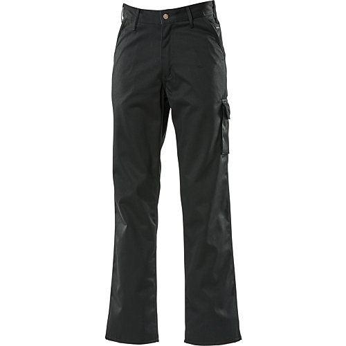 Trousers with thigh pockets
