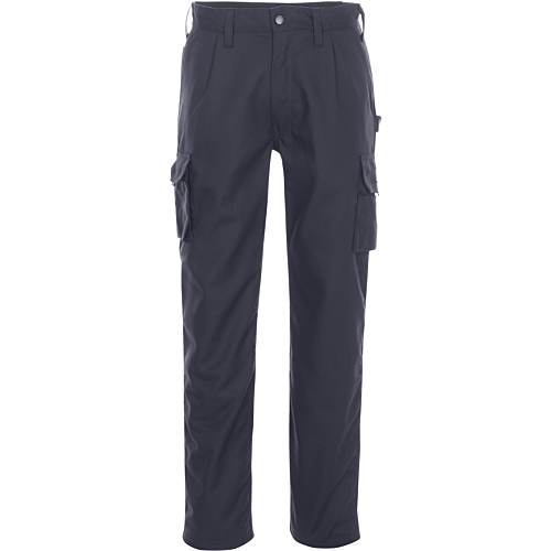 Trousers with thigh pockets