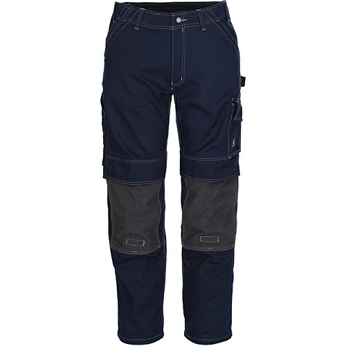 Trousers with kneepad pockets