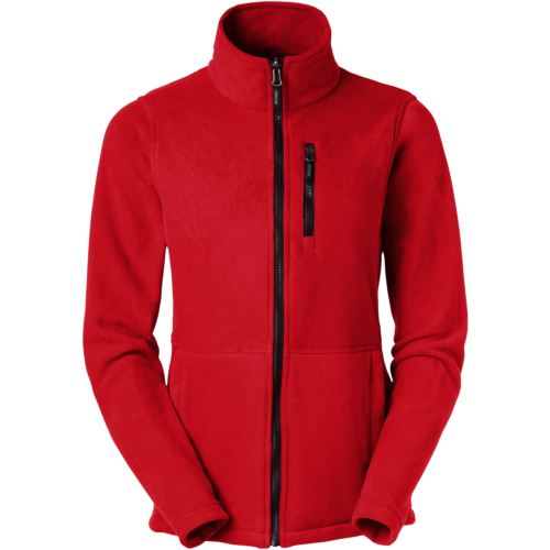 Alma Fleece w-Red-XS