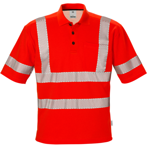 High vis polo shirt class 3 7406 PHV