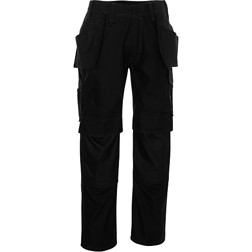 Trousers with holster pockets