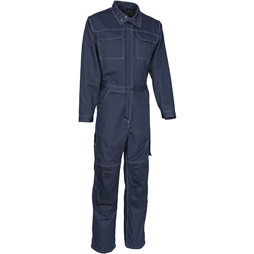 Boilersuit with kneepad pockets