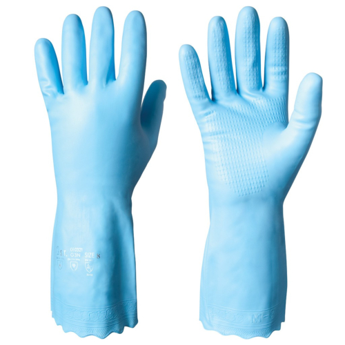 Vinyl/PVC Chemical Resistant Gloves Chemstar®, 12 Pair