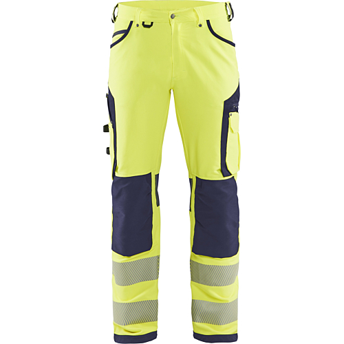 Hi-Vis Trousers, 4-way stretch Without Nail Pockets