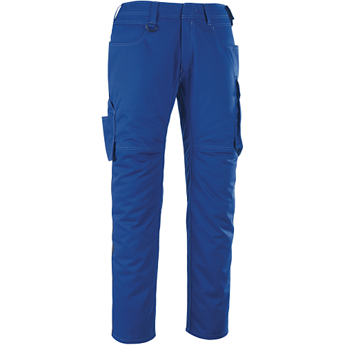 Trousers with thigh pockets