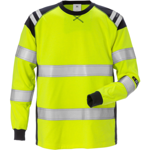 Flamestat high vis long sleeve t-shirt class 3 7077 TFLH