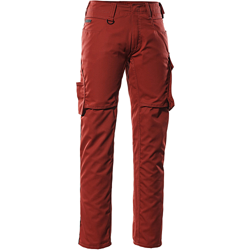 Trousers with thigh pockets