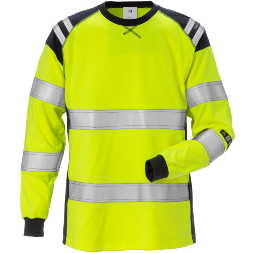 Flamestat high vis long sleeve t-shirt woman class 3 7097 TFLH