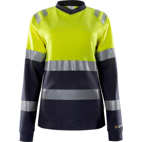 Flamestat high vis long sleeve t-shirt woman class 1 7108 TFL