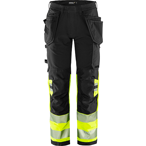 High vis Green craftsman stretch trousers class 1 2643 GSTP