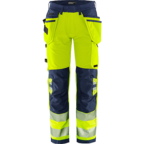 High vis Green craftsman stretch trousers class 2 2644 GSTP