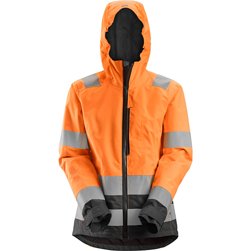 Women's High-Vis Waterproof Shell Jacket Class 2/3