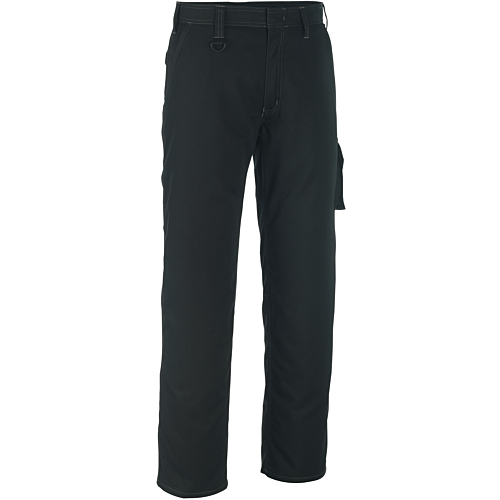 Trousers with thigh pockets