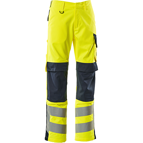Trousers with kneepad pockets