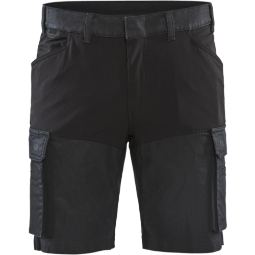Service shorts with stretch