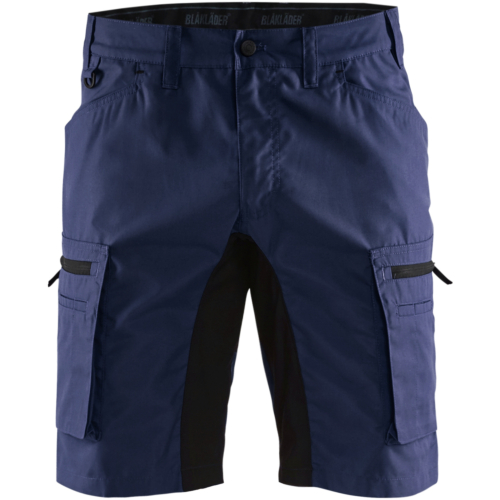 Service shorts stretch-Navy/Black-C44