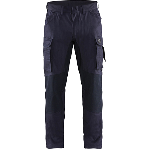 Flame retardant inherent trousers with stretch