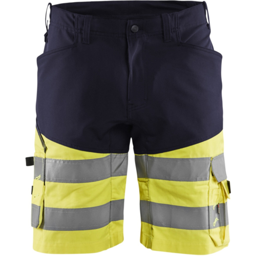 High vis shorts with stretch