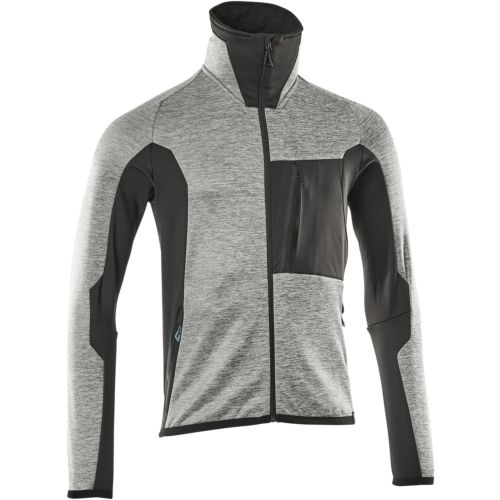 Fleece jumper with zipper