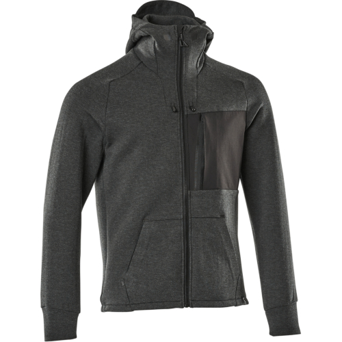 Hoodie with zipper