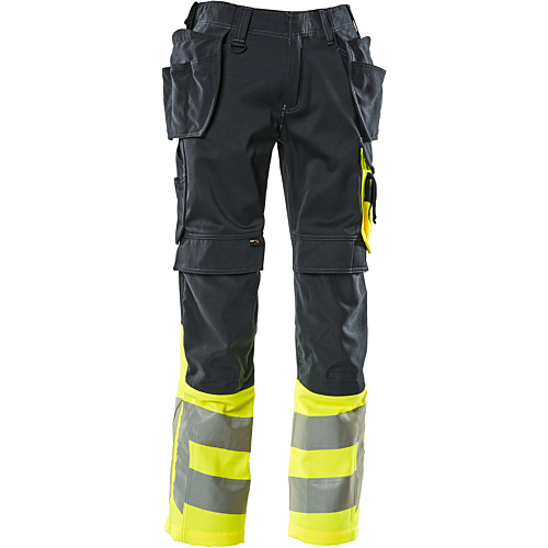 Trousers with holster pockets