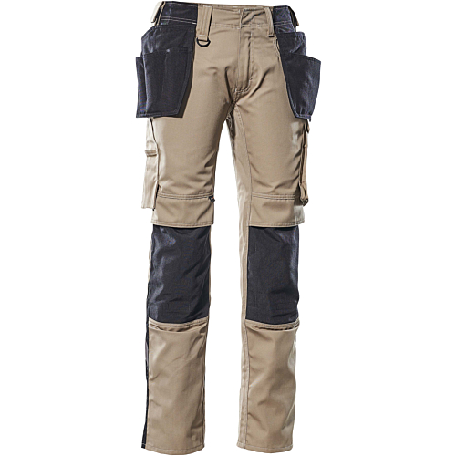 Trousers with holster pockets