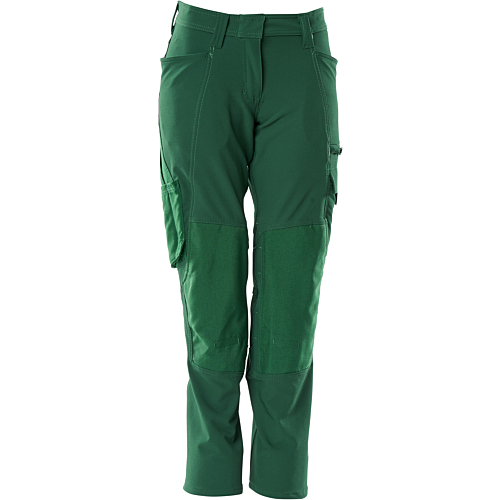 Trousers with kneepad pockets