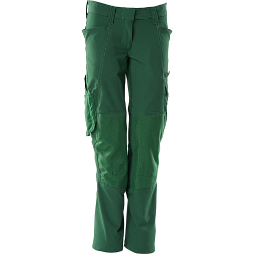 Trousers with kneepad pockets
