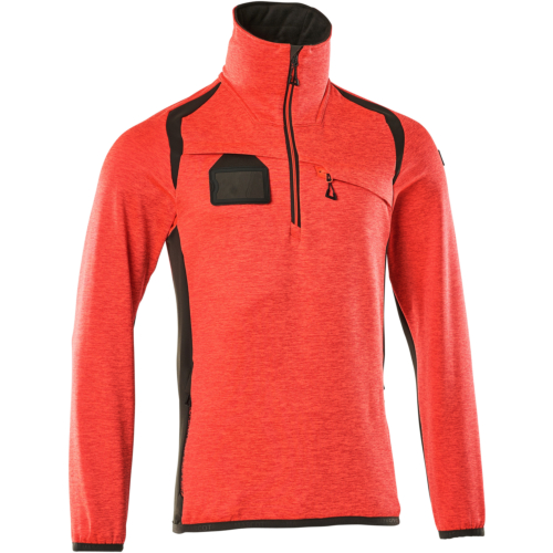  Fleece jumper with half zip
